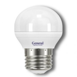 Лампа светодиодная GLDEN-G45F-7-230-E27 
