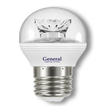 Лампа светодиодная GLDEN-G45C-7-230-E27 