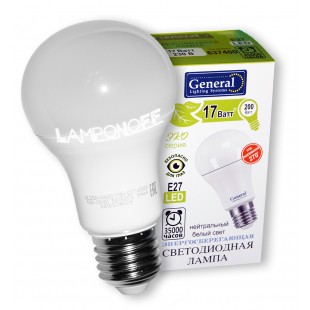 Лампа светодиодная GLDEN-WA60-17-230-E27 